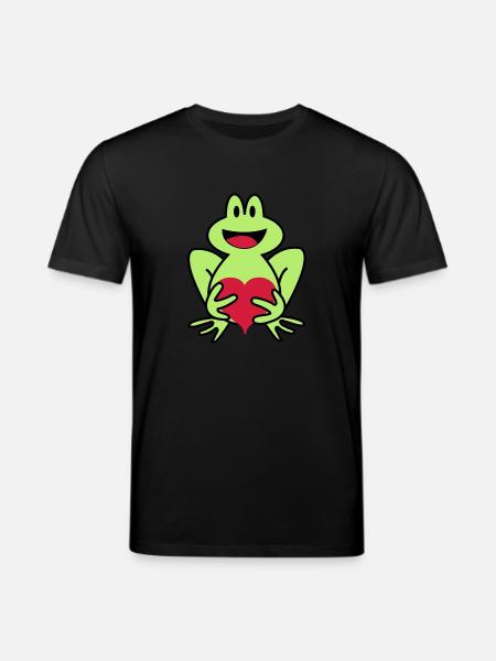 frog - Stanley/Stella CREATOR Unisex Organic T-Shirt - black
