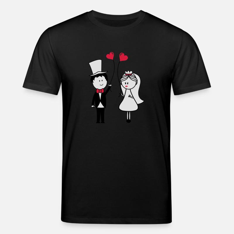 ehepaar_002 - Stanley/Stella Unisex Bio-T-Shirt CREATOR  - Schwarz