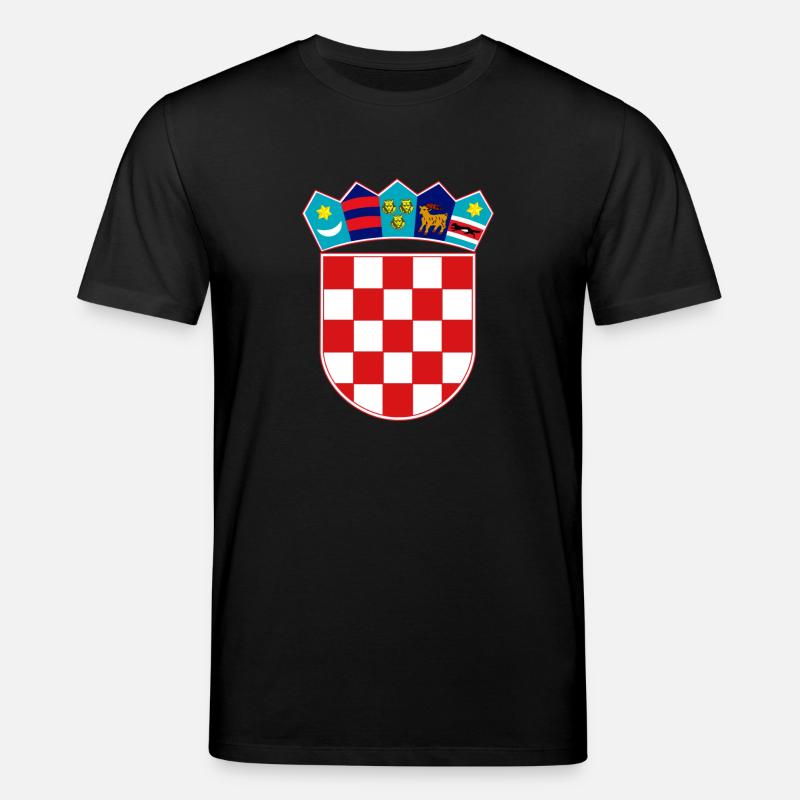 hrvatska - Stanley/Stella Unisex Bio-T-Shirt CREATOR  - Schwarz