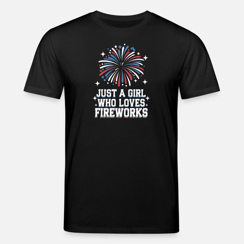 Pyrotechnics Fireworks Pyrotechnics - Stanley/Stella CREATOR Unisex Organic T-Shirt - black