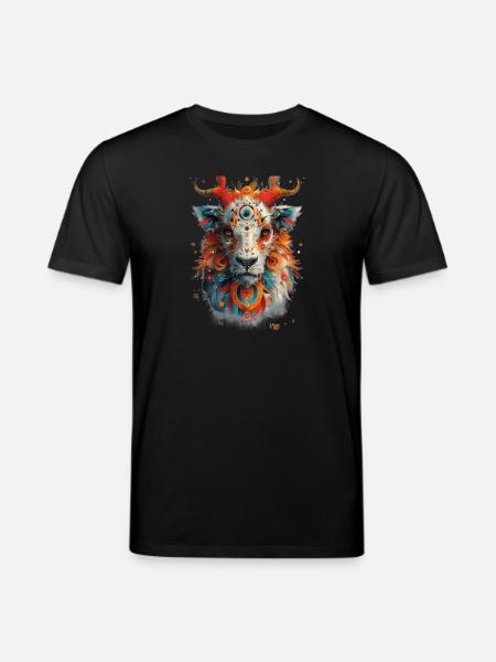 Design animalier - T-shirt bio CREATOR Stanley/Stella Unisexe - noir