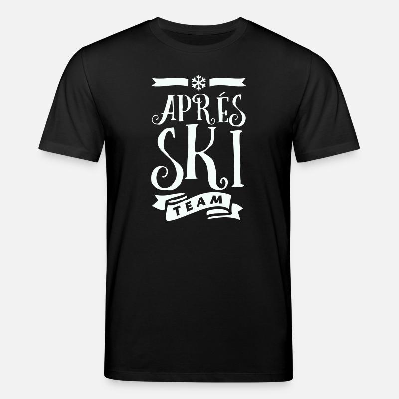 Équipe Après Ski - T-shirt bio CREATOR Stanley/Stella Unisexe - noir