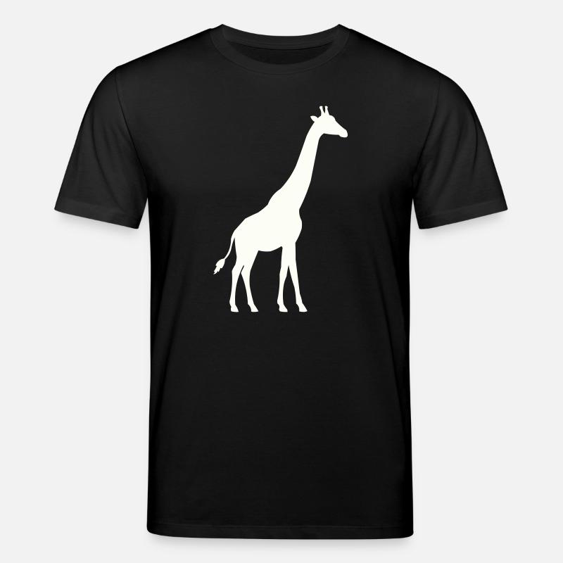 Silhouette de girafe - T-shirt bio CREATOR Stanley/Stella Unisexe - noir
