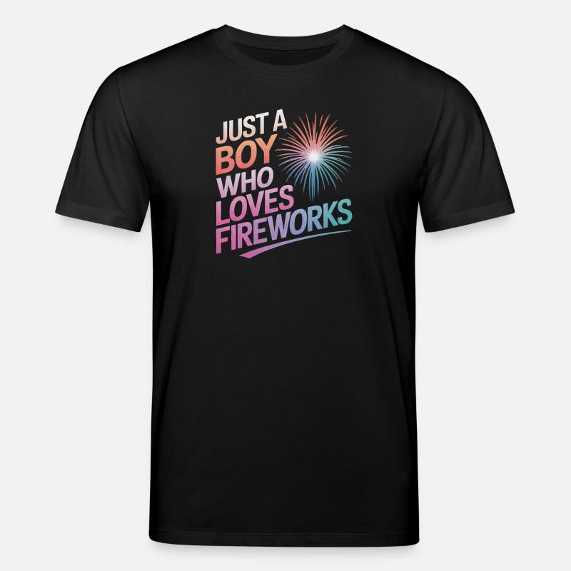 Pyrotechnics Fireworks Pyrotechnics - Stanley/Stella CREATOR Unisex Organic T-Shirt - black