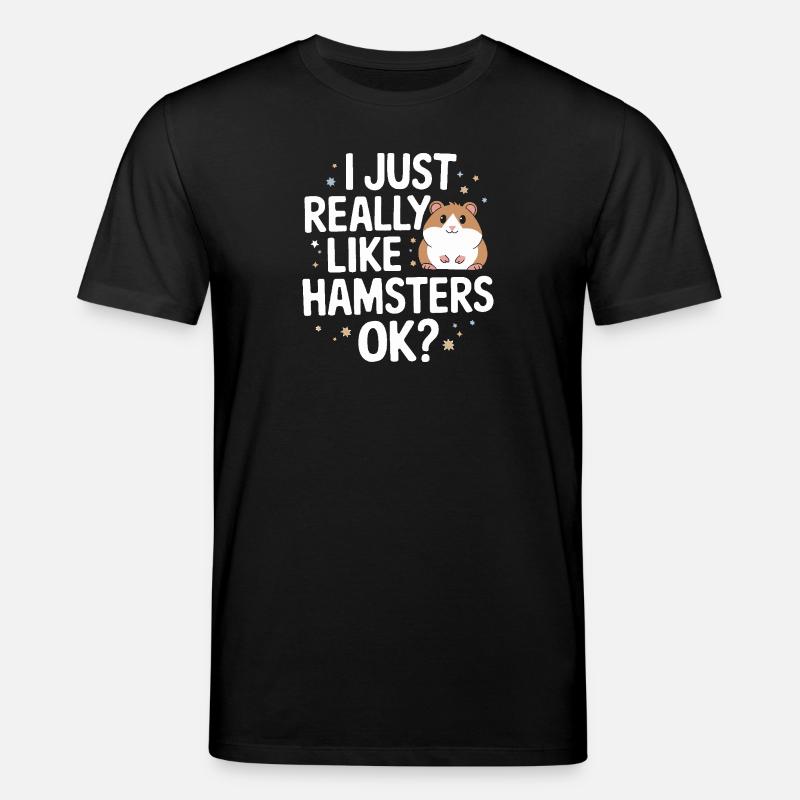 Hamster - T-shirt bio CREATOR Stanley/Stella Unisexe - noir