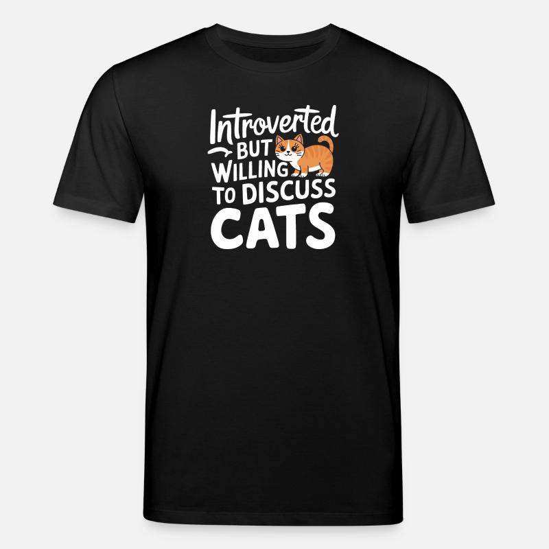 Introverti, antisocial, introverti - T-shirt bio CREATOR Stanley/Stella Unisexe - noir