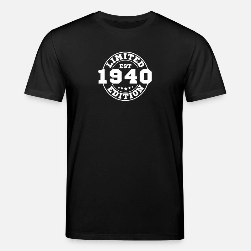 1940 limited edition - T-shirt bio CREATOR Stanley/Stella Unisexe - noir