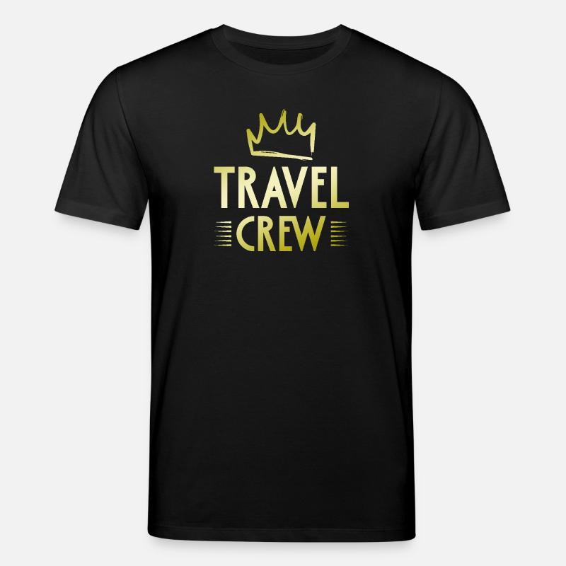 Équipe de voyage - T-shirt bio CREATOR Stanley/Stella Unisexe - noir