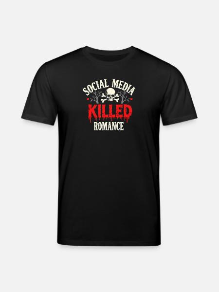 Relationship Drama - Social Media - Stanley/Stella CREATOR Unisex Organic T-Shirt - black