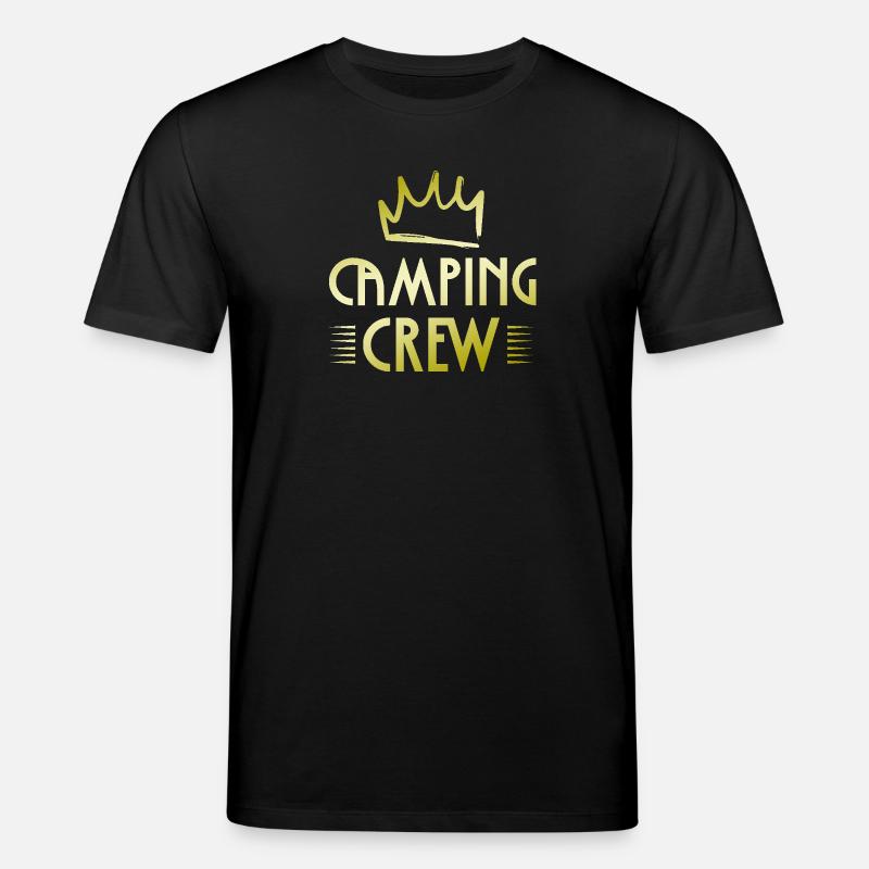 Camping Crew - Stanley/Stella Unisex Bio-T-Shirt CREATOR  - Schwarz