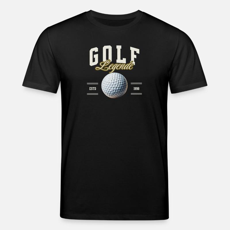 Golf - Stanley/Stella Unisex Bio-T-Shirt CREATOR - Schwarz