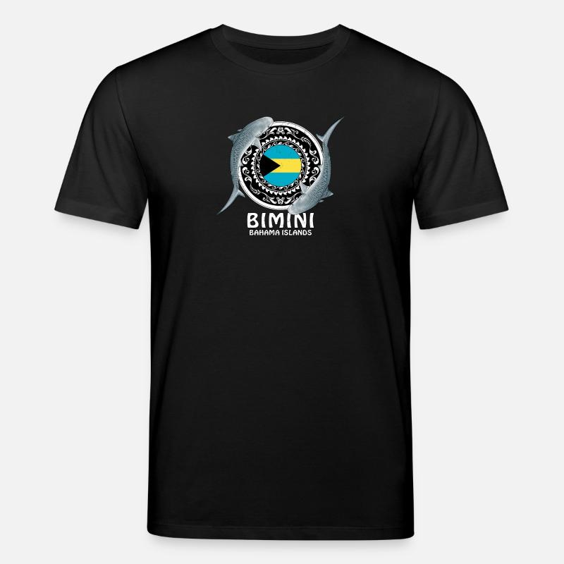 Bimini Bahamas - Stanley/Stella Unisex Bio-T-Shirt CREATOR  - Schwarz