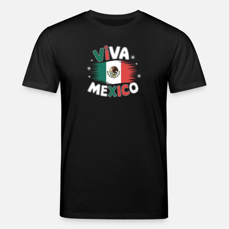 Mexique Mexique Mexicain Espagnol - T-shirt bio CREATOR Stanley/Stella Unisexe - noir