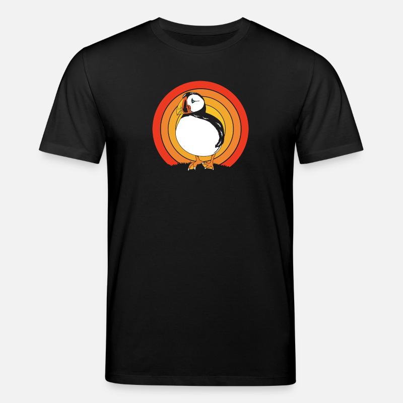 Macareux Papageientaucher - T-shirt bio CREATOR Stanley/Stella Unisexe - noir