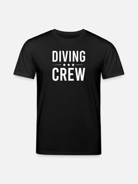 Diving Crew - Stanley/Stella CREATOR Unisex Organic T-Shirt - black