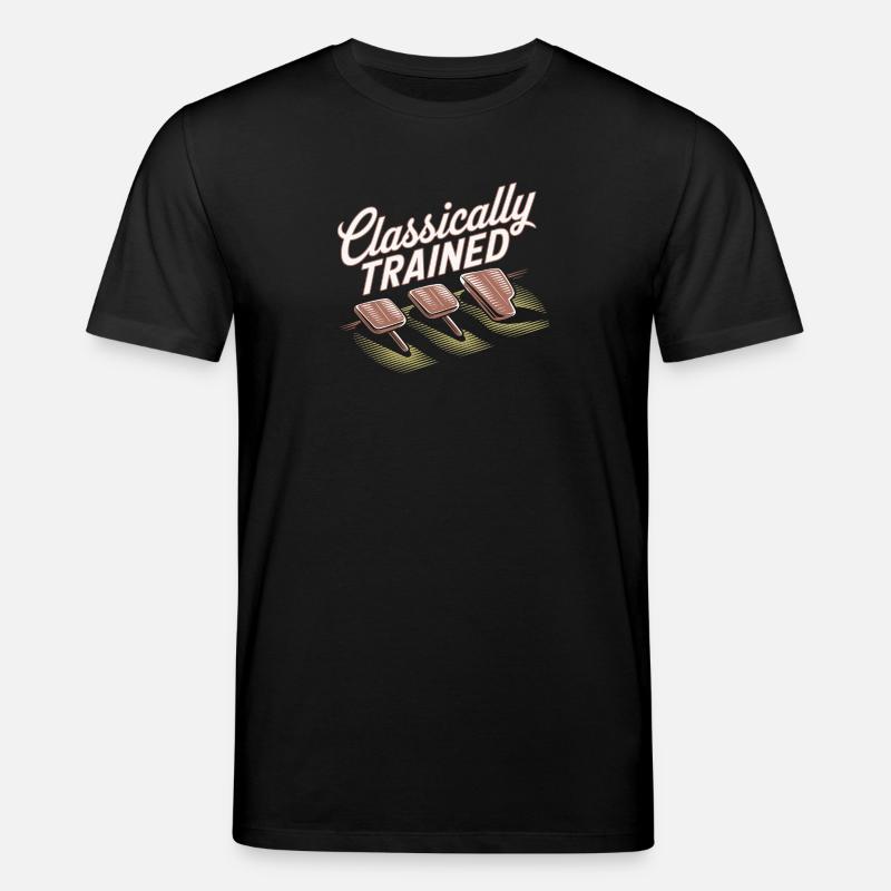 Humorvolles Retro-Auto-Design - Stanley/Stella Unisex Bio-T-Shirt CREATOR  - Schwarz
