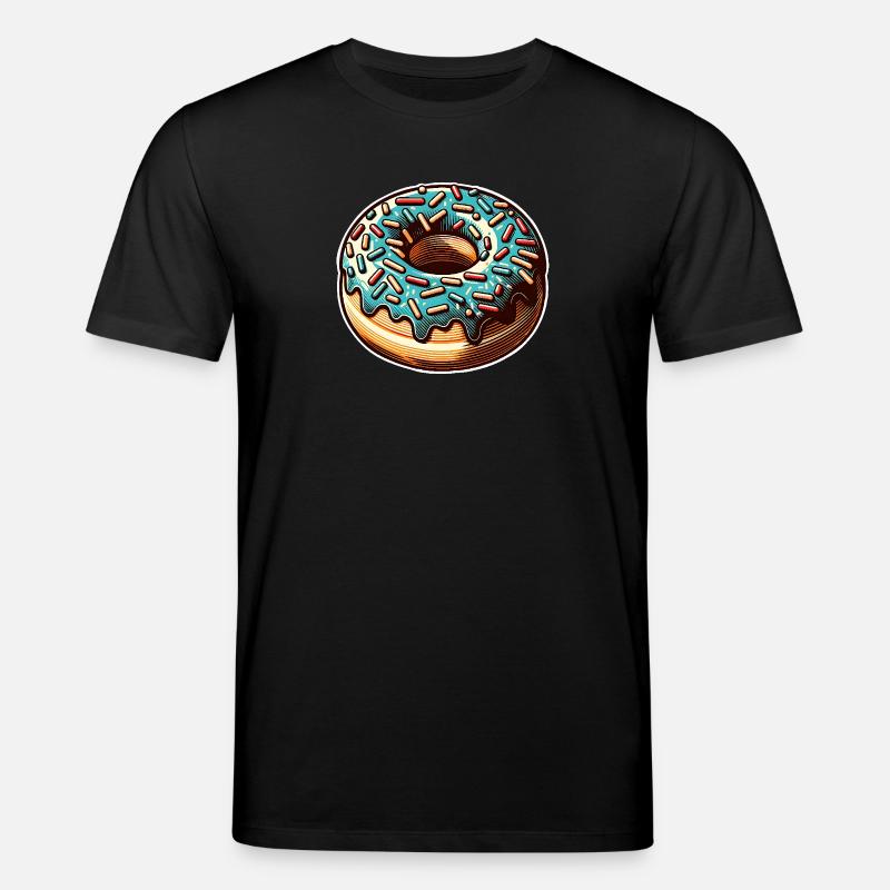 Donut - Stanley/Stella Unisex Bio-T-Shirt CREATOR  - Schwarz