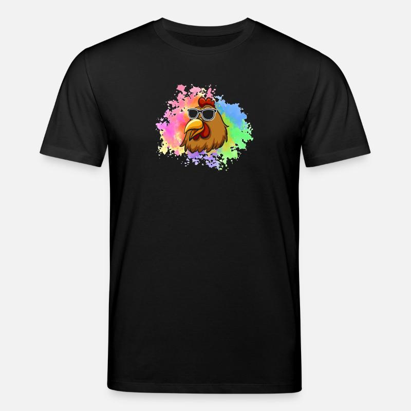 Poules Poule - T-shirt bio CREATOR Stanley/Stella Unisexe - noir