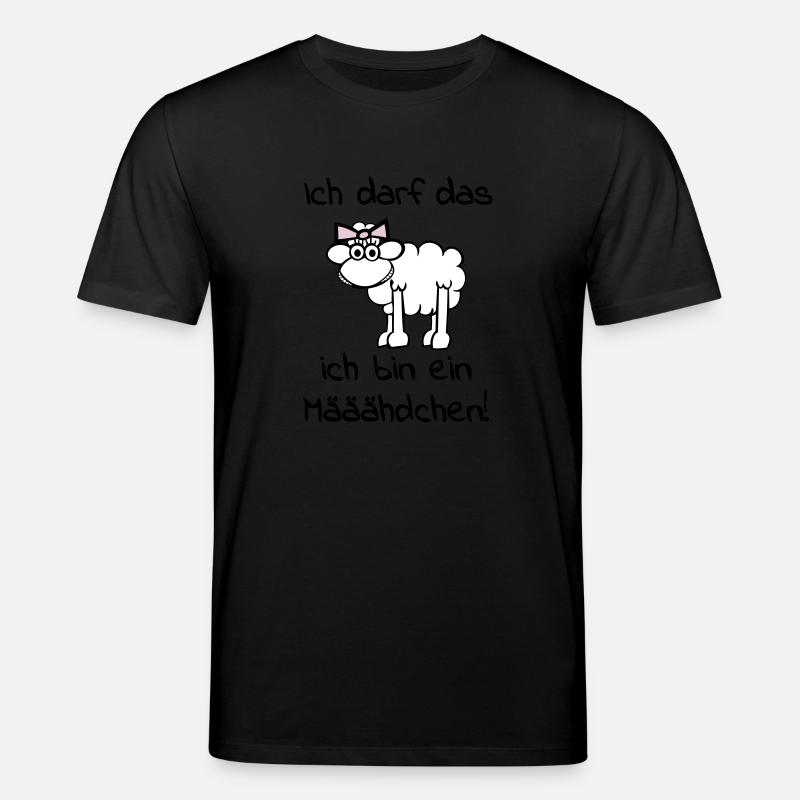 maeaeaehdchen_darf_das_3f - Stanley/Stella Unisex Bio-T-Shirt CREATOR  - Schwarz