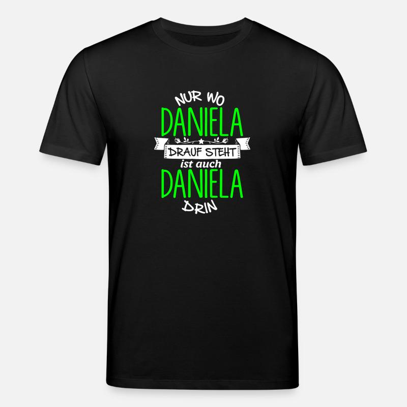 DANIELA die Echte - Stanley/Stella Unisex Bio-T-Shirt CREATOR  - Schwarz