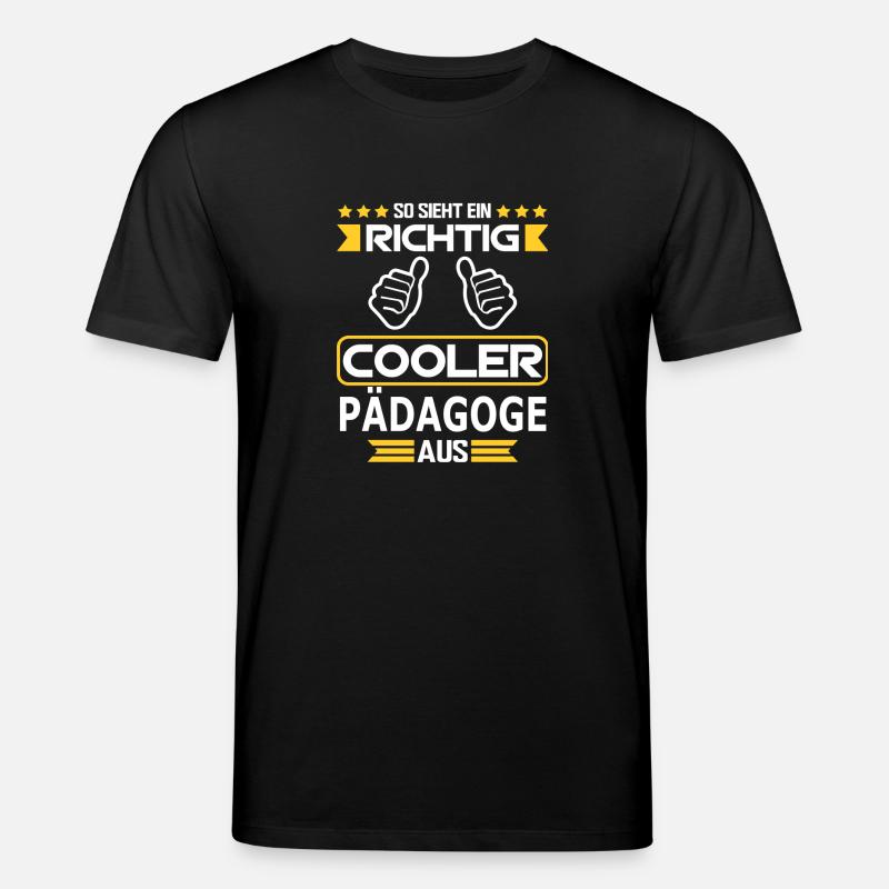 PÄDAGOGE - Stanley/Stella Unisex Bio-T-Shirt CREATOR  - Schwarz