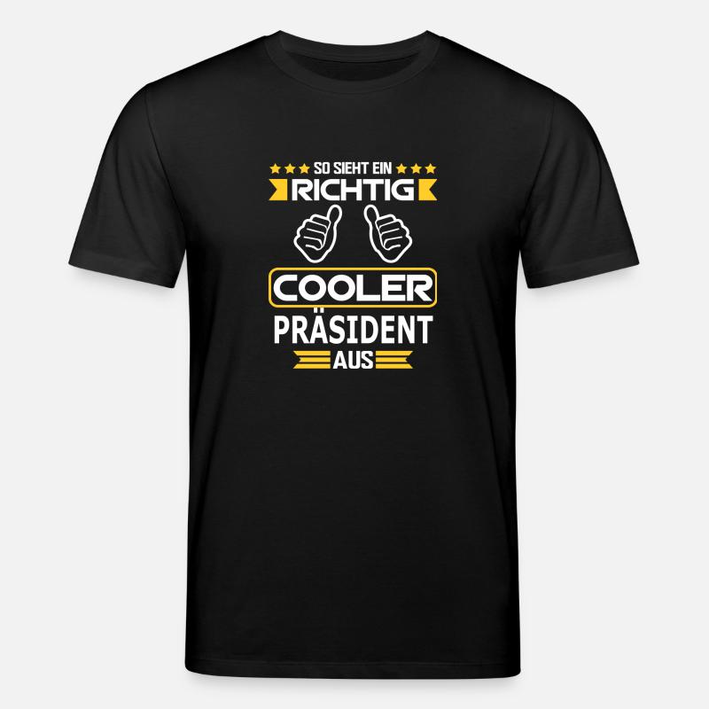 PRÄSIDENT - Stanley/Stella Unisex Bio-T-Shirt CREATOR  - Schwarz