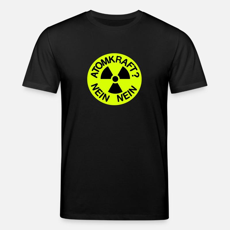 Atomkraft NEIN NEIN Danke - Stanley/Stella Unisex Bio-T-Shirt CREATOR - Schwarz