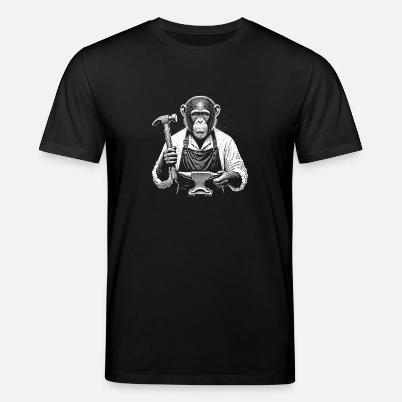 Schmied - Stanley/Stella Unisex Bio-T-Shirt CREATOR - Schwarz