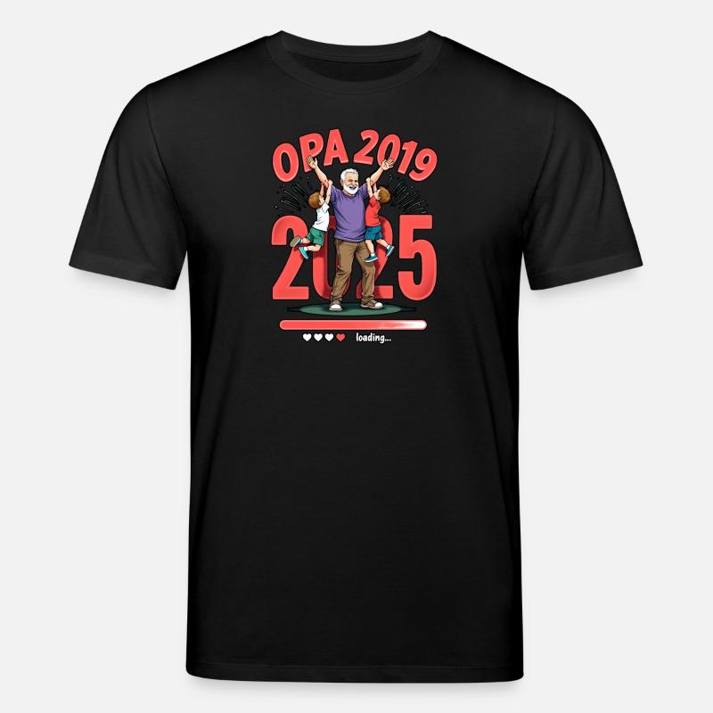 Opa Loading - 2019/2015 - Stanley/Stella Unisex Bio-T-Shirt CREATOR  - Schwarz