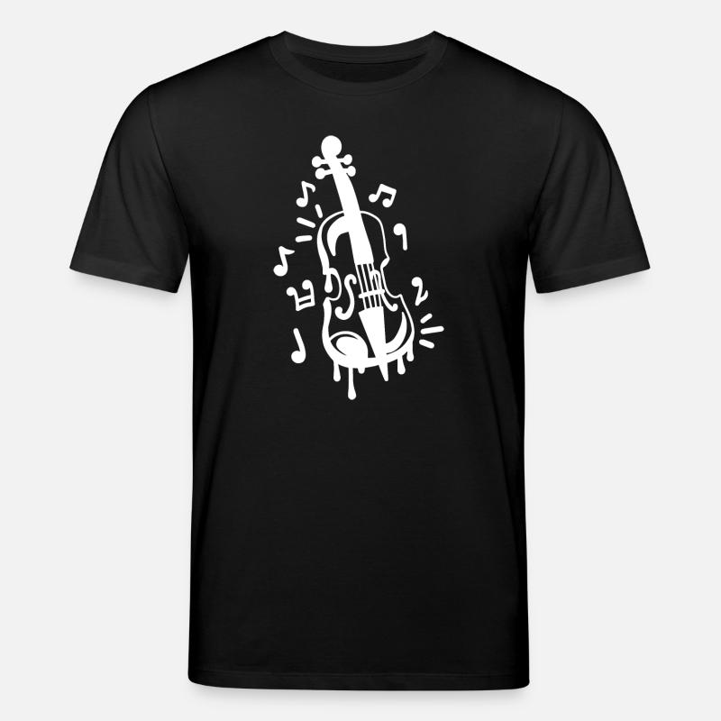 Geige Geiger - Stanley/Stella Unisex Bio-T-Shirt CREATOR  - Schwarz