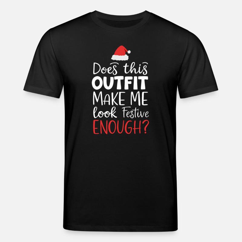 Tenue de Noël festive - T-shirt bio CREATOR Stanley/Stella Unisexe - noir