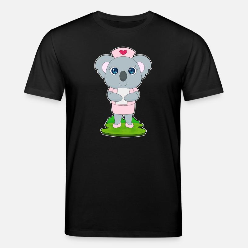 Infirmière Koala - T-shirt bio CREATOR Stanley/Stella Unisexe - noir