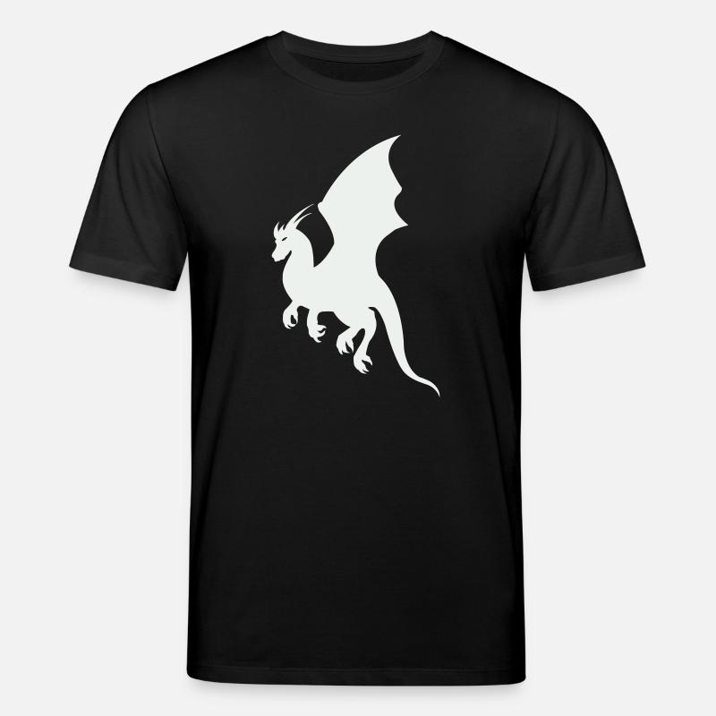drache - Stanley/Stella Unisex Bio-T-Shirt CREATOR  - Schwarz