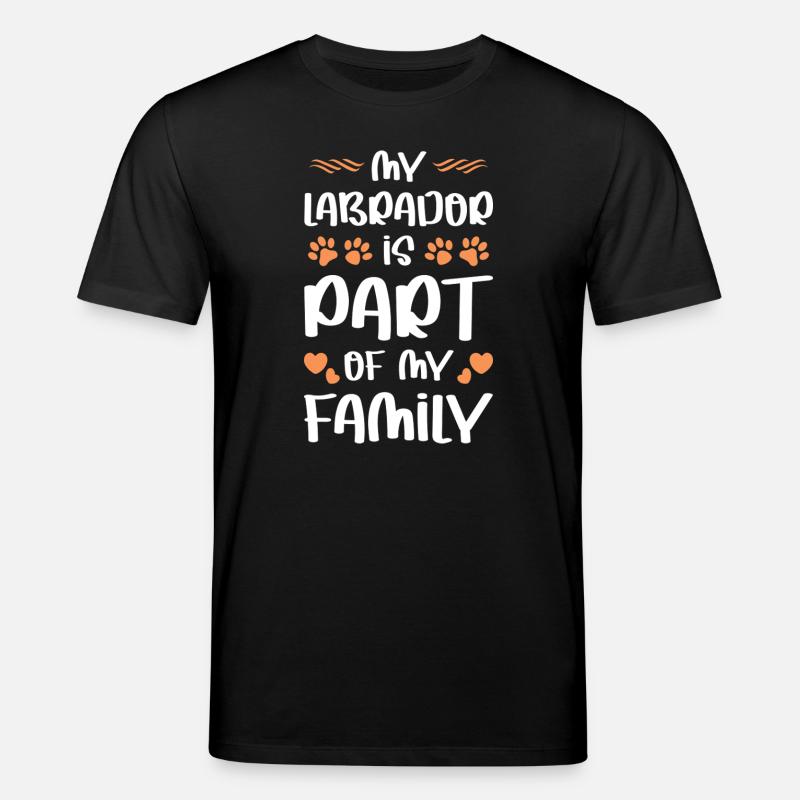 LABRADOR - Stanley/Stella Unisex Bio-T-Shirt CREATOR  - Schwarz
