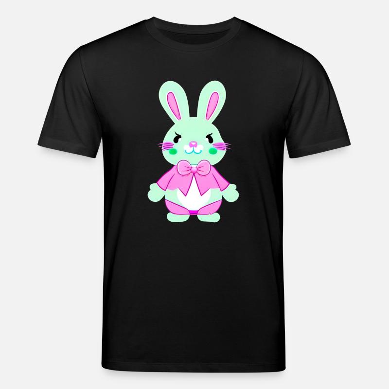 nedlcher Easter Bunny - Stanley/Stella CREATOR Unisex Organic T-Shirt - black