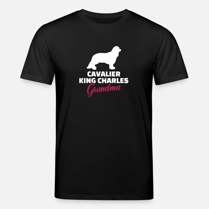 Cavalier King Charles - Stanley/Stella Unisex Bio-T-Shirt CREATOR - Schwarz