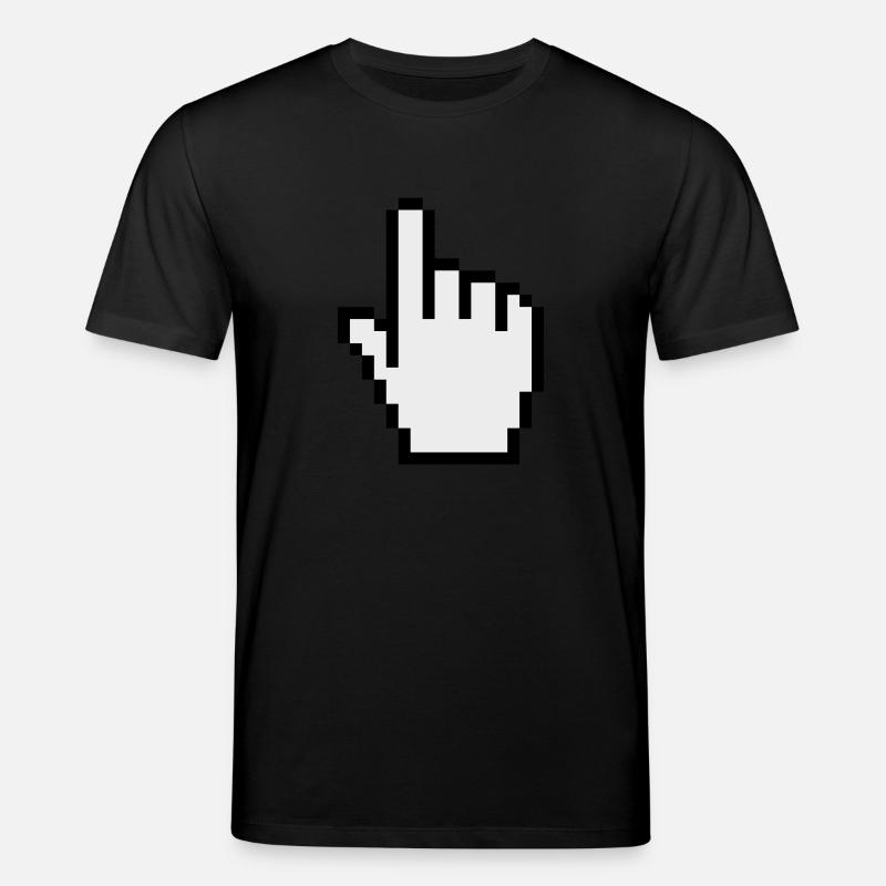 pointer / cursor - Stanley/Stella Unisex Bio-T-Shirt CREATOR  - Schwarz