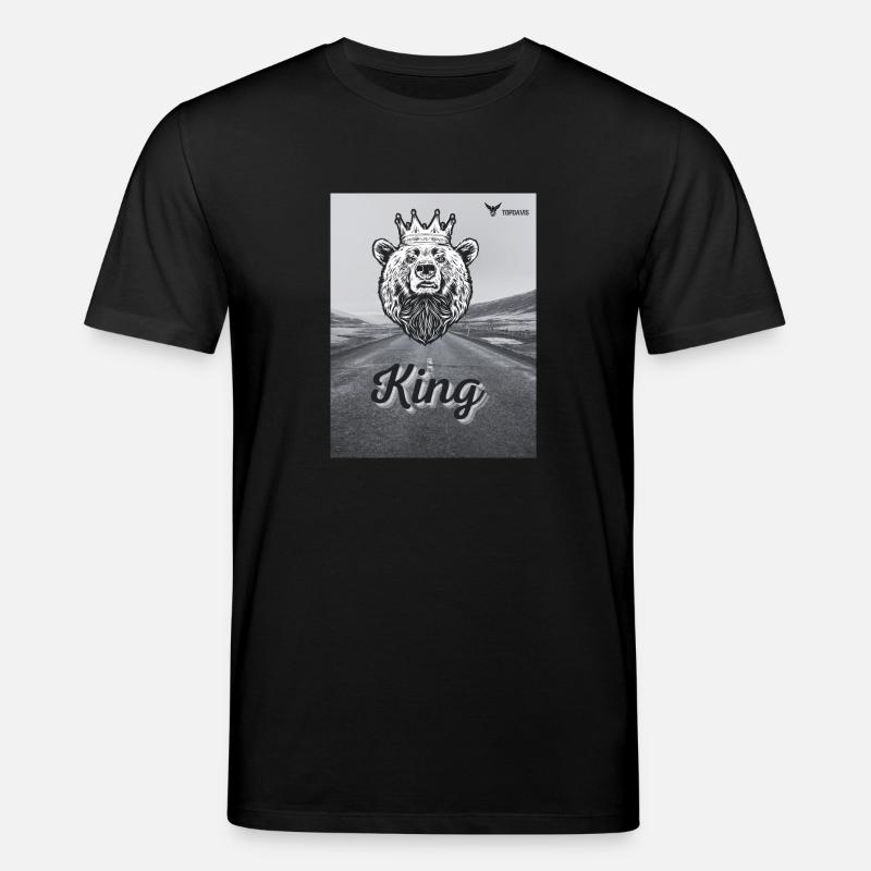 King - Stanley/Stella Unisex Bio-T-Shirt CREATOR  - Schwarz