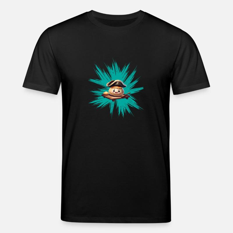 Boulette de levure sur graffiti - T-shirt bio CREATOR Stanley/Stella Unisexe - noir