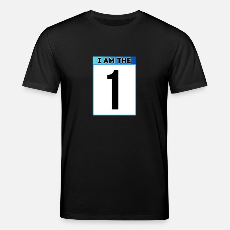 I am the 1 - Stanley/Stella Unisex Bio-T-Shirt CREATOR  - Schwarz
