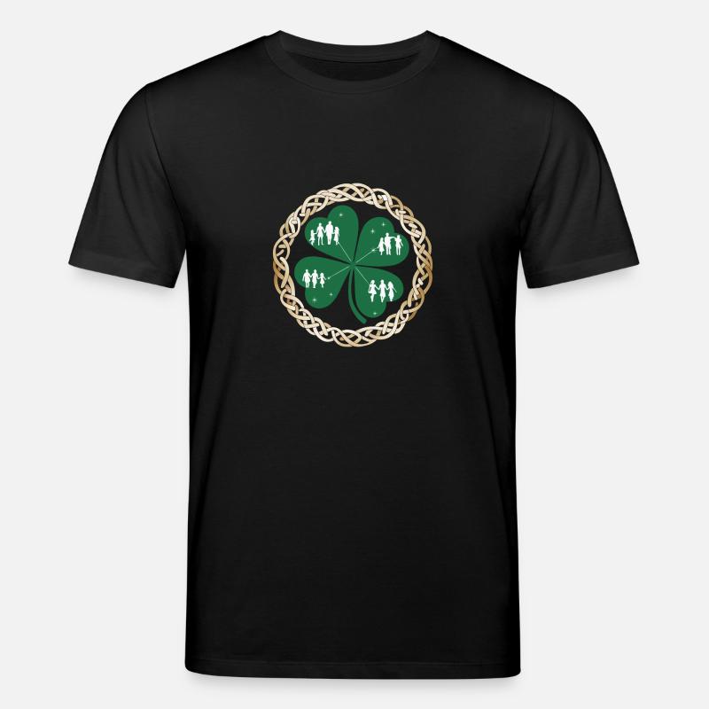 Fête de la Saint-Patrick - T-shirt bio CREATOR Stanley/Stella Unisexe - noir