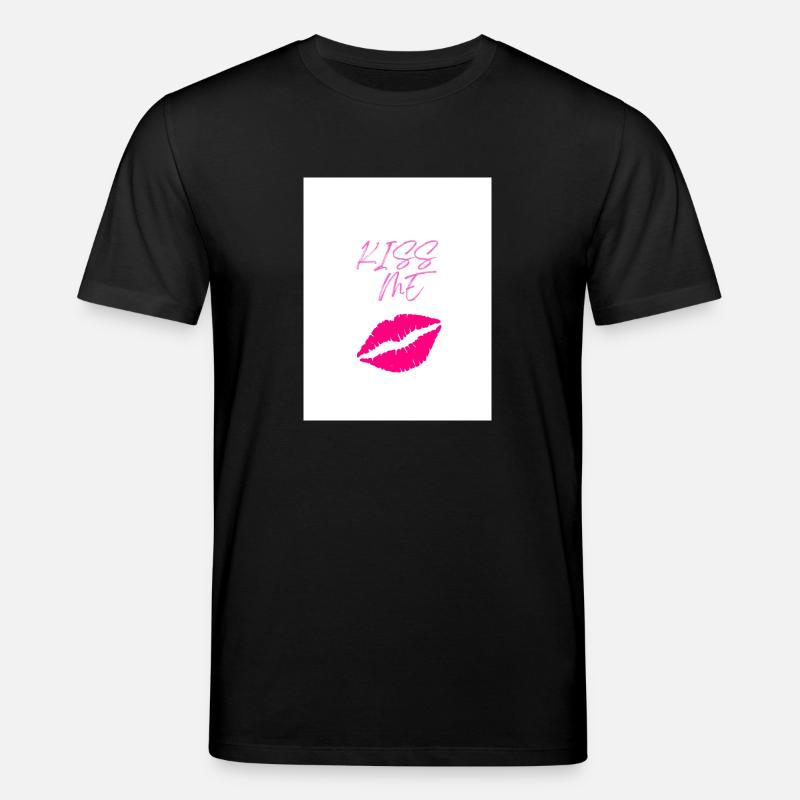 Kiss M e - T-shirt bio CREATOR Stanley/Stella Unisexe - noir