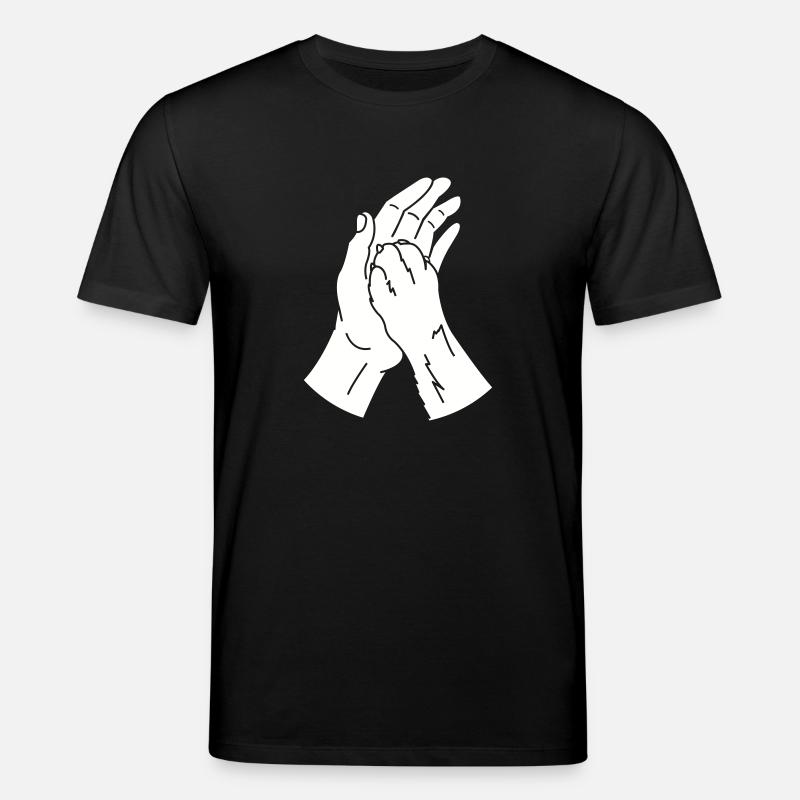 Animal Patte Main - T-shirt bio CREATOR Stanley/Stella Unisexe - noir