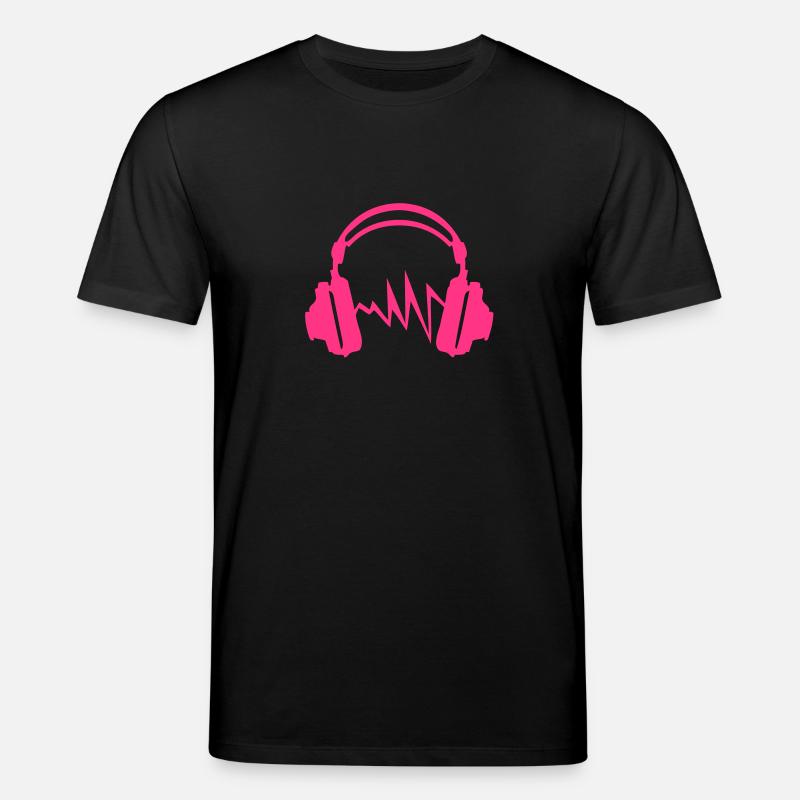 Equalizer Audio-Musik-Kopfhörer DJ zik20 - Stanley/Stella Unisex Bio-T-Shirt CREATOR  - Schwarz