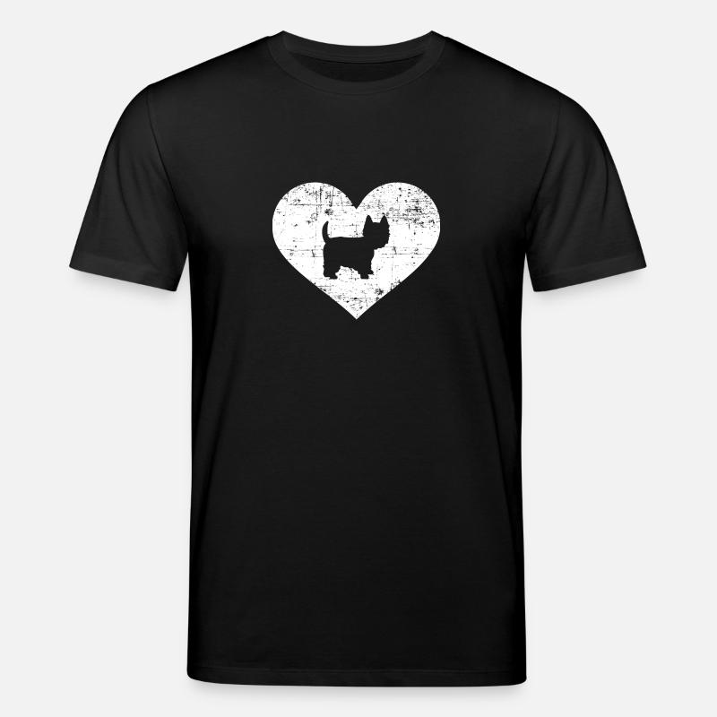 Westie - Stanley/Stella CREATOR Unisex Organic T-Shirt - black