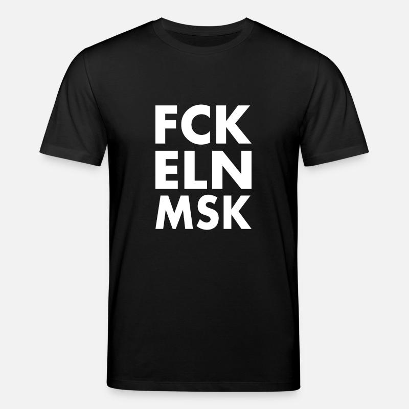 Fck eln msk - Stanley/Stella CREATOR Unisex Organic T-Shirt - black