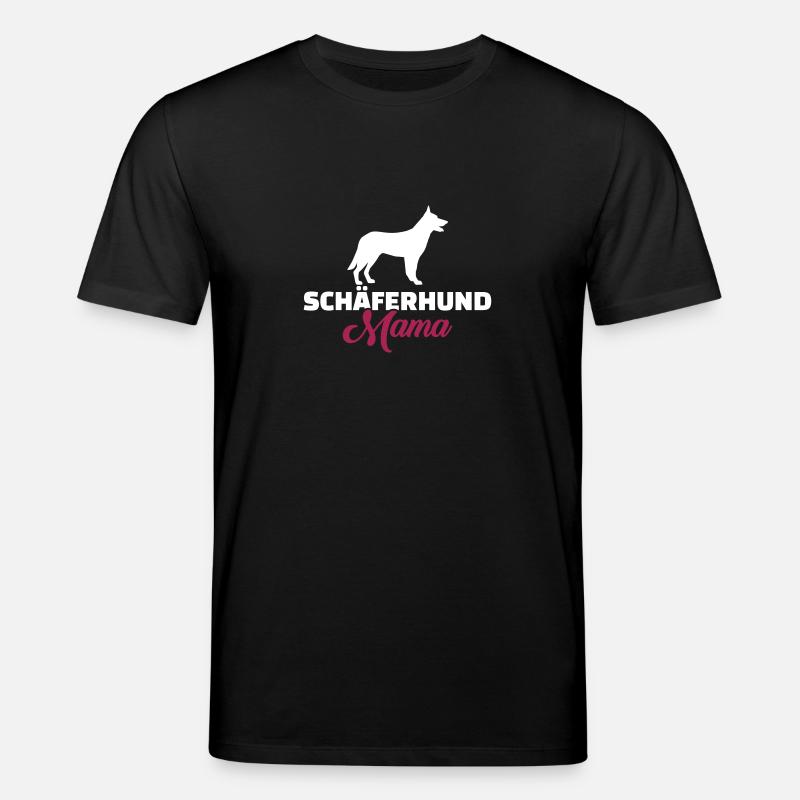 Schäferhund - Stanley/Stella Unisex Bio-T-Shirt CREATOR  - Schwarz