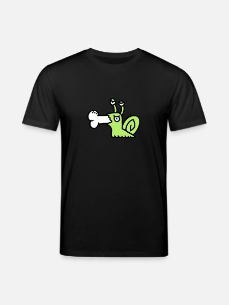 Carnivore worm 3 - Stanley/Stella CREATOR Unisex Organic T-Shirt - black
