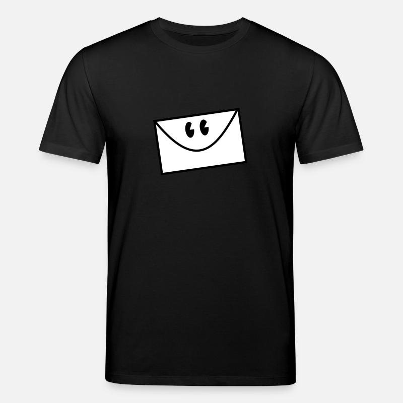 envelope - Stanley/Stella Unisex Bio-T-Shirt CREATOR  - Schwarz