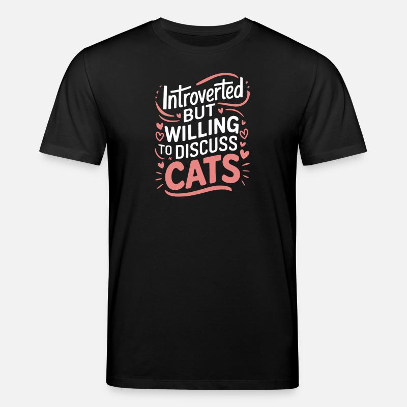 Introverti, antisocial, introverti - T-shirt bio CREATOR Stanley/Stella Unisexe - noir
